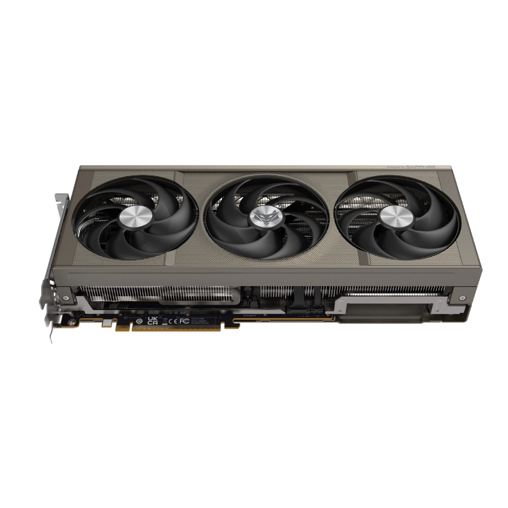 Sapphire Graphic Card RX 9070 16GB DDR6 OC Nitro Plus Triple Fan view 5
